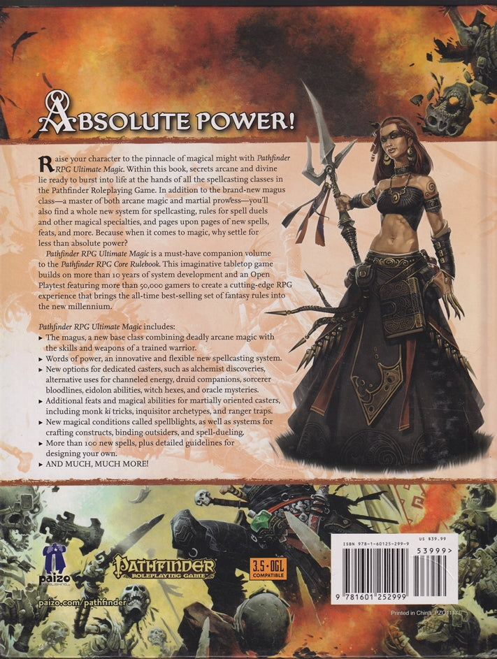 Pathfinder Roleplaying Game: Ultimate Magic