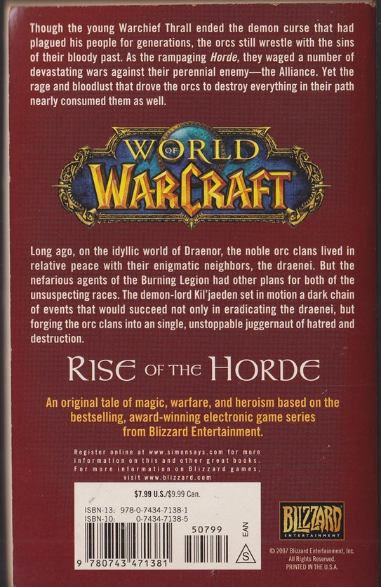 World of Warcraft: Rise of the Horde