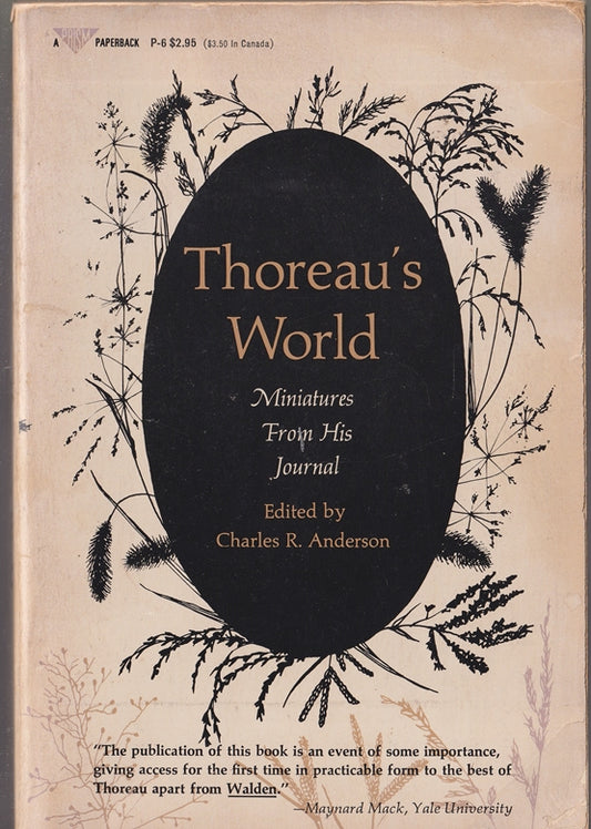 Thoreau's World: Miniatures from His Journal