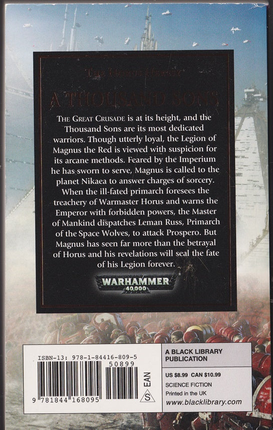 A Thousand Sons; All is Dust  ( Warhammer 40,000)  Horus Heresy #12