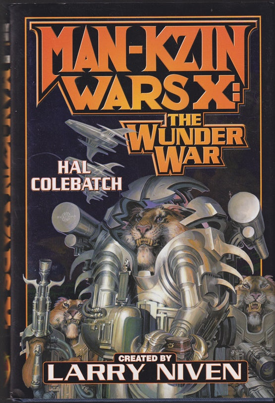 Man-Kzin Wars X: The Wunder War (signed by Hal Colebatch)