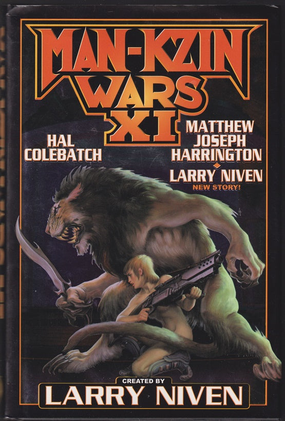 Man-Kzin Wars XI (signed by Hal Colebatch)