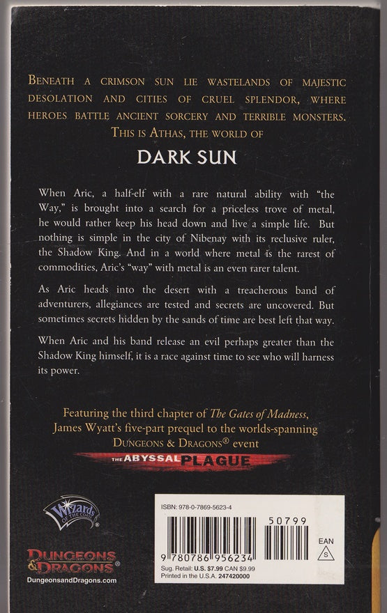 City Under the Sand: A Dark Sun Novel (Dungeons & Dragons: Dark Sun)