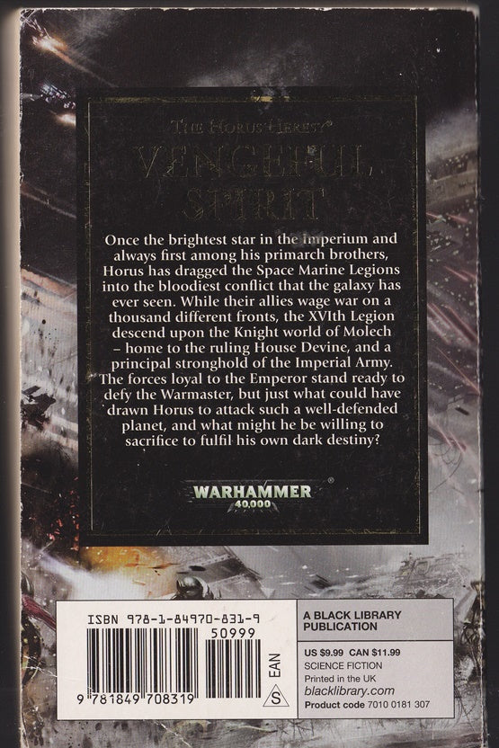 Vengeful Spirit; The Battle of Molech  (Warhammer 40,000 The Horus Heresy #29)