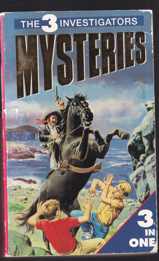 Alfred Hitchcock and the Three (3) Investigators Omnibus 3 in 1; Mystery of the Screaming Clock; Moaning Cave ; Talking Skull