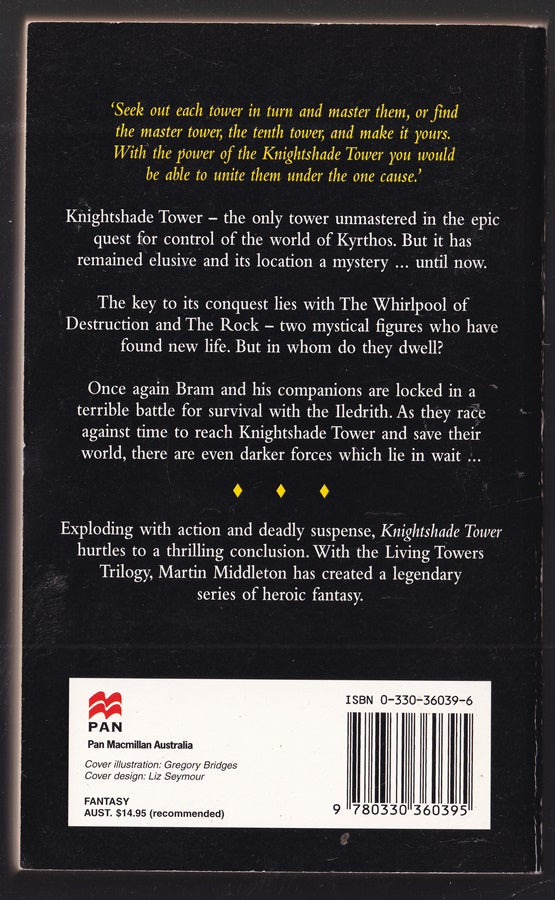 Knightshade Tower (Knight Shade) Book 3 of the Living Towers Trilogy