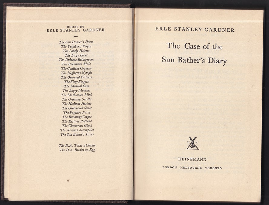 The Case of the Sun Bathers Diary