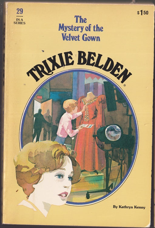 Trixie Belden # 29 The Mystery of the Velvet Gown