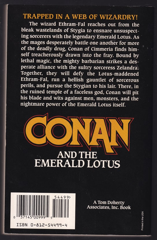 Conan and the Emerald Lotus