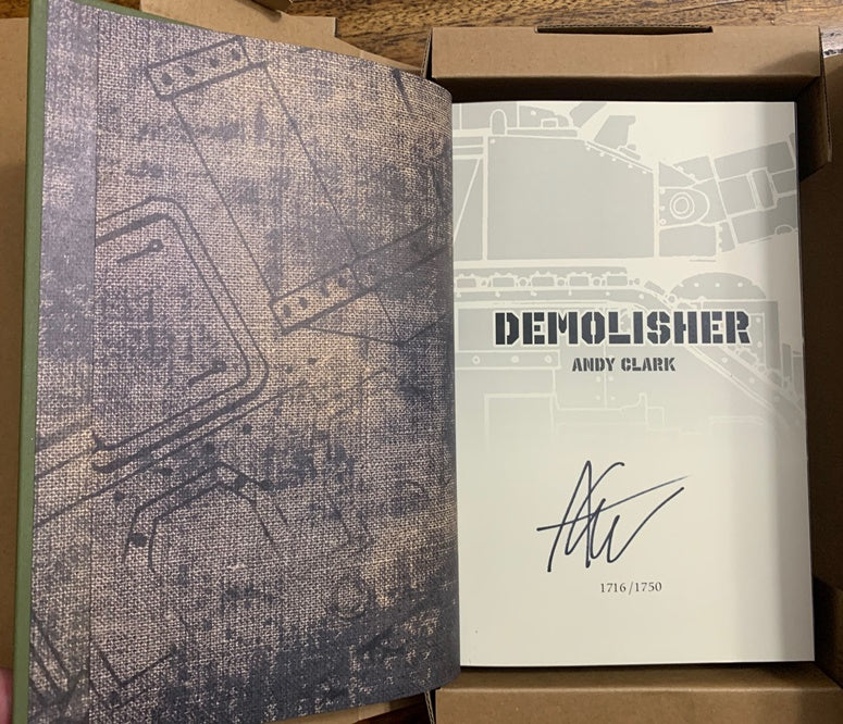 Demolisher; Astra Militarum Warhammer 40k Signed by Author