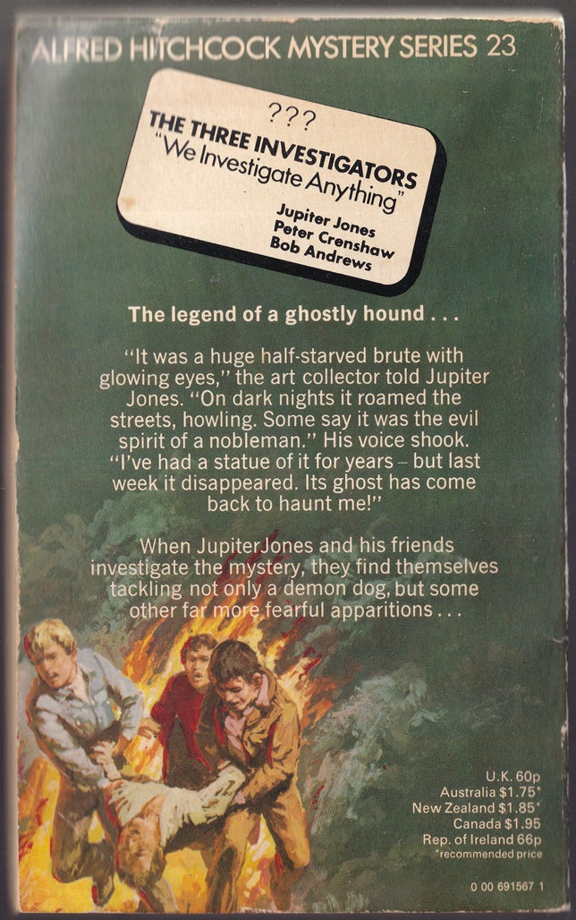 Alfred Hitchcock and the 3 Investigators The Mystery of the Invisible Dog ( Three Investigators Mysteries #23)