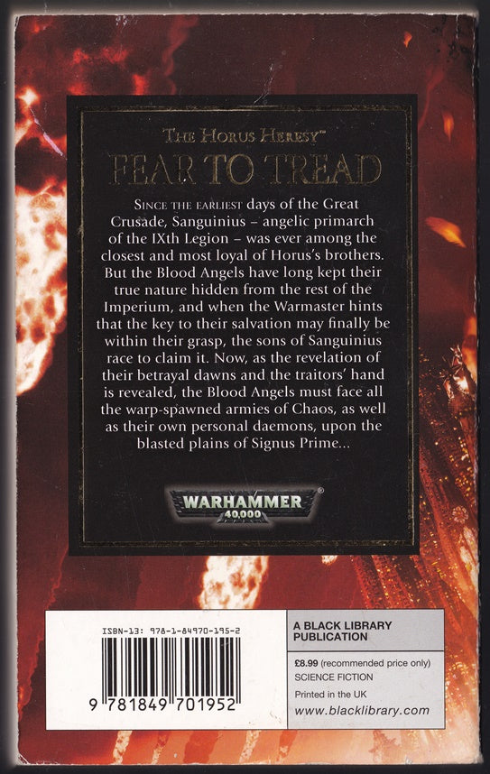 Fear to Tread; The Angel Falls. Warhammer 40000 Horus Heresy 21