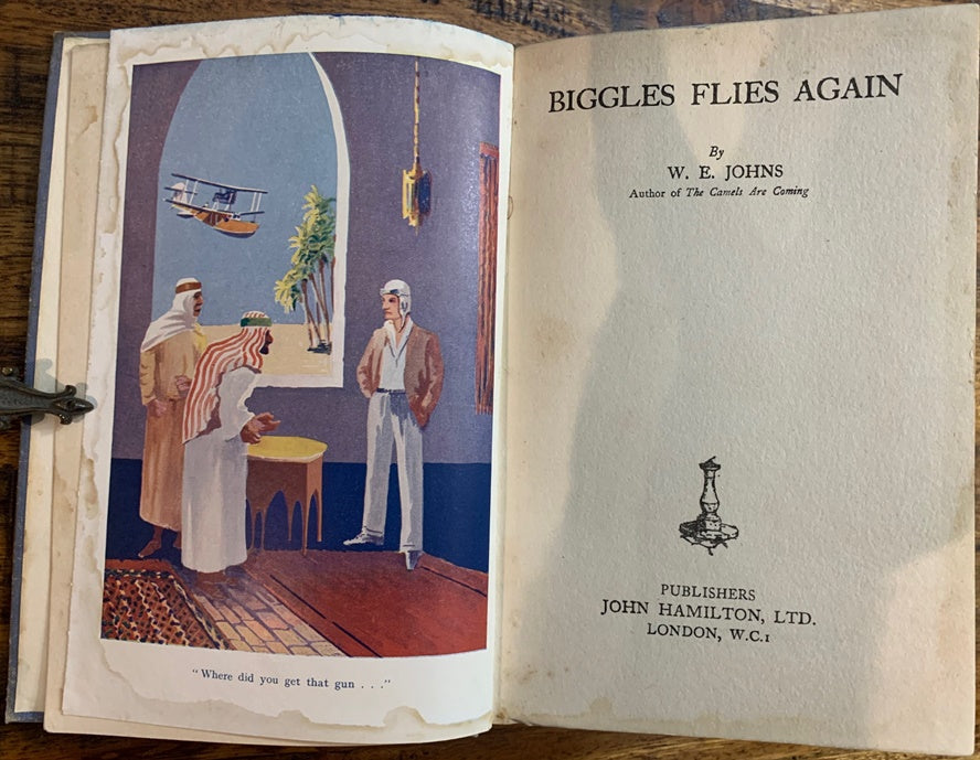 Biggles Flies Again
