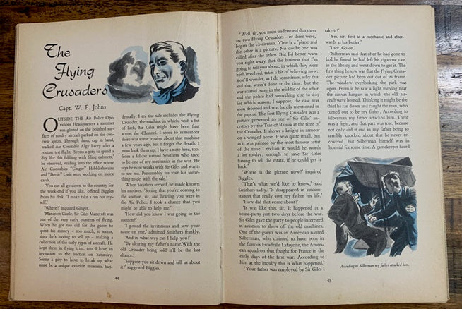 BBC Children's Annual 1956 The Flying Crusaders (Biggles)