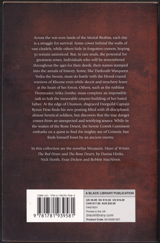 Champions of the Mortal Realms (Warhammer: Age of Sigmar)  Features Gotrek Gurnisson