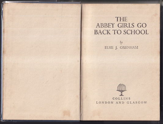 The Abbey Girls go Back to School (Abbey #11)
