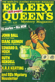 Ellery Queen's Mystery Magazine April 1977 Volume 69 #4