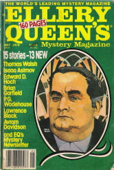 Ellery Queen's Mystery Magazine Contains The Next Day Death at the Excelsior. Volume 71 #5