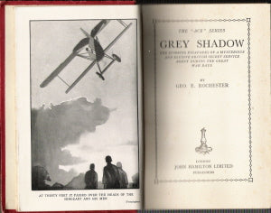 Grey Shadow Master Spy The stirring escapades of a mysterious and elusive British Secret Service agent during the Great War days