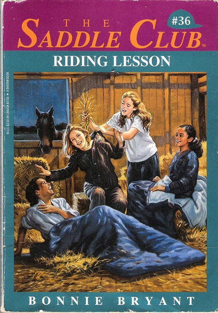 Riding Lesson (Saddle Club #36)
