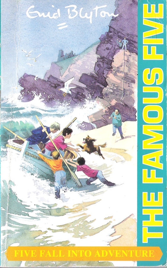 Five Fall into Adventure (Famous Five Book 9)