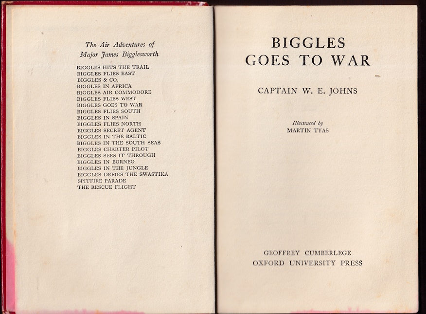 Biggles Goes to War