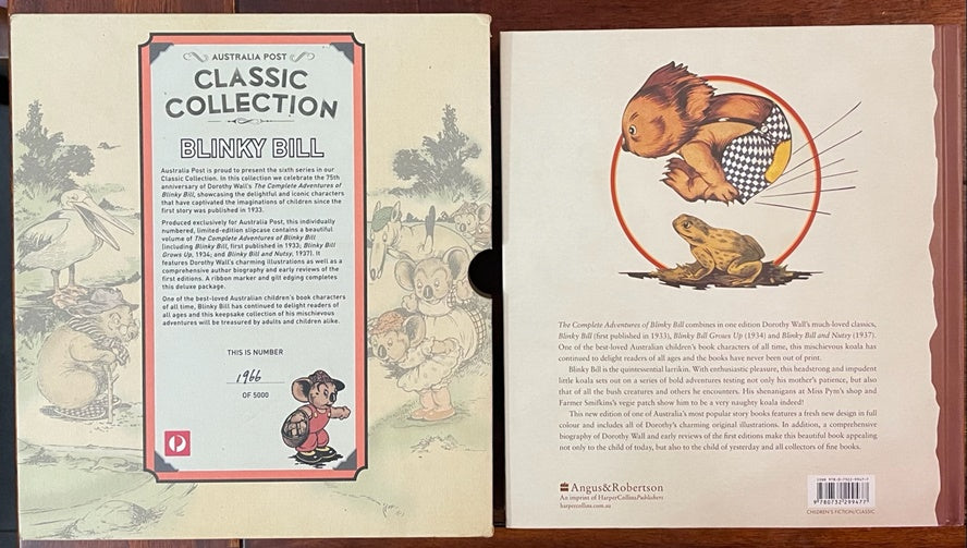 The Complete Adventures of Blinky Bill (Australia Post edition in Slipcase)