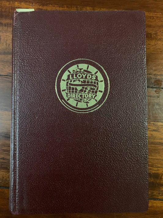 Lloyds Directory 1965 Commonwealth of Nations