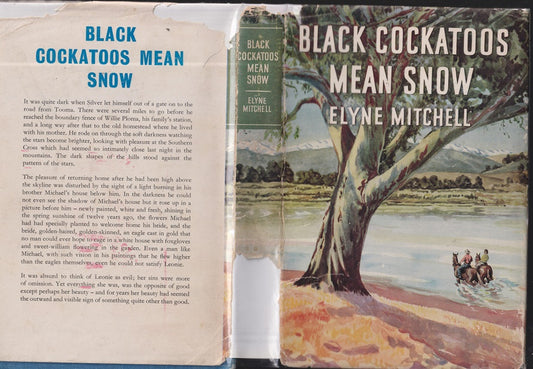 Black Cockatoos Mean Snow