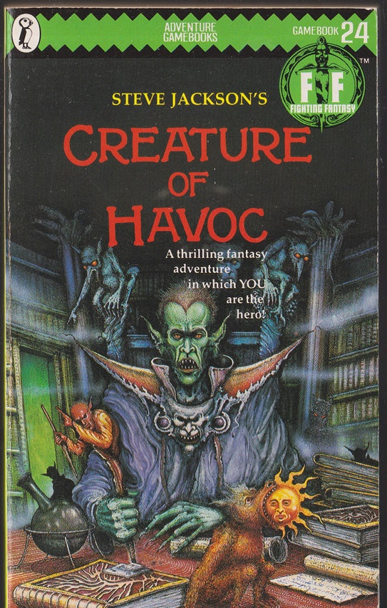 Steve Jacksons Fighting Fantasy 24 Creature Of Havoc