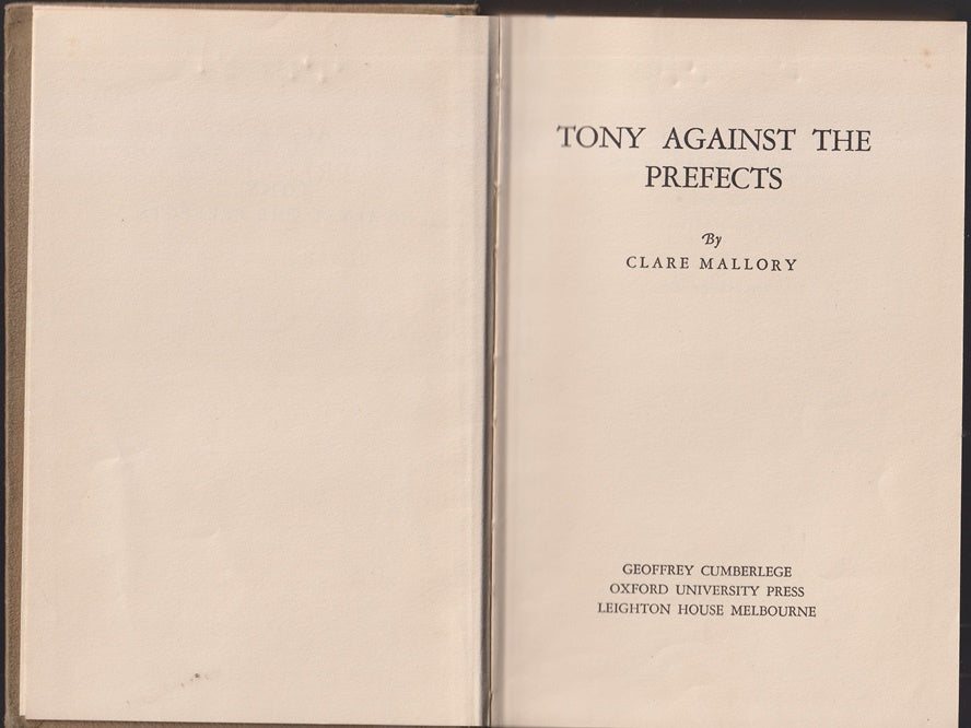 Tony Against the Prefects