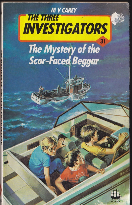 The Three (3) Investigators #31  The Mystery of the Scar-Faced Beggar