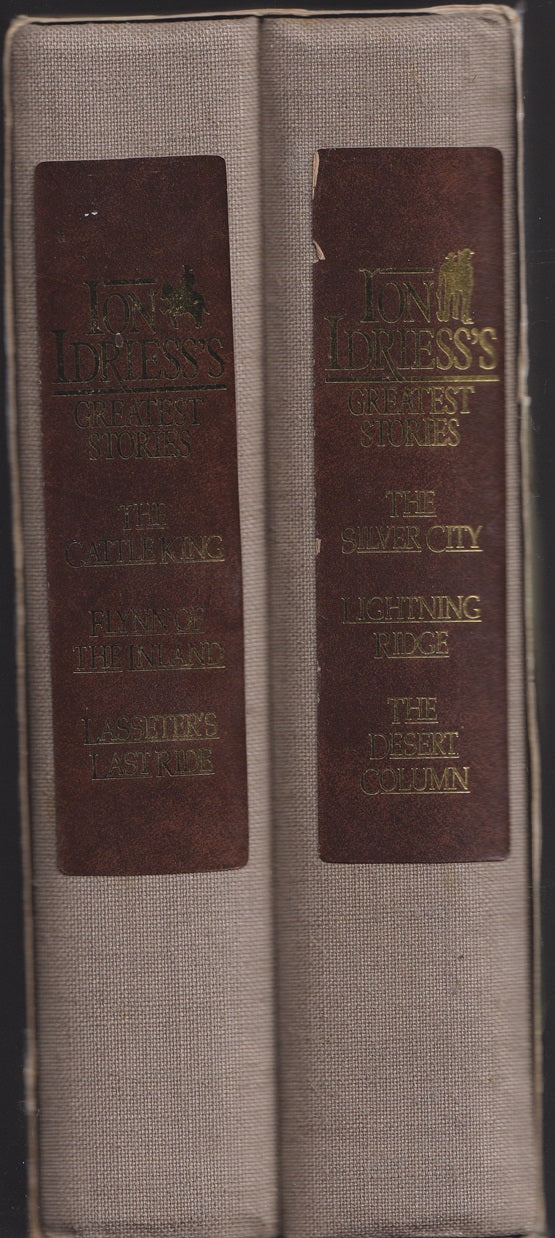 Slipcase Set 2 volumes Ion Idriess's Greatest Stories: Heroes of the Outback & Ion Idriess's Greatest Stories: Of Miners and Soldiers